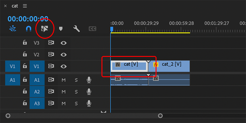 Premiere Proで映像と音声のリンクを解除する方法_02